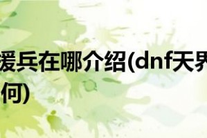dnf支援兵去哪了_dnf支援兵关闭了吗
